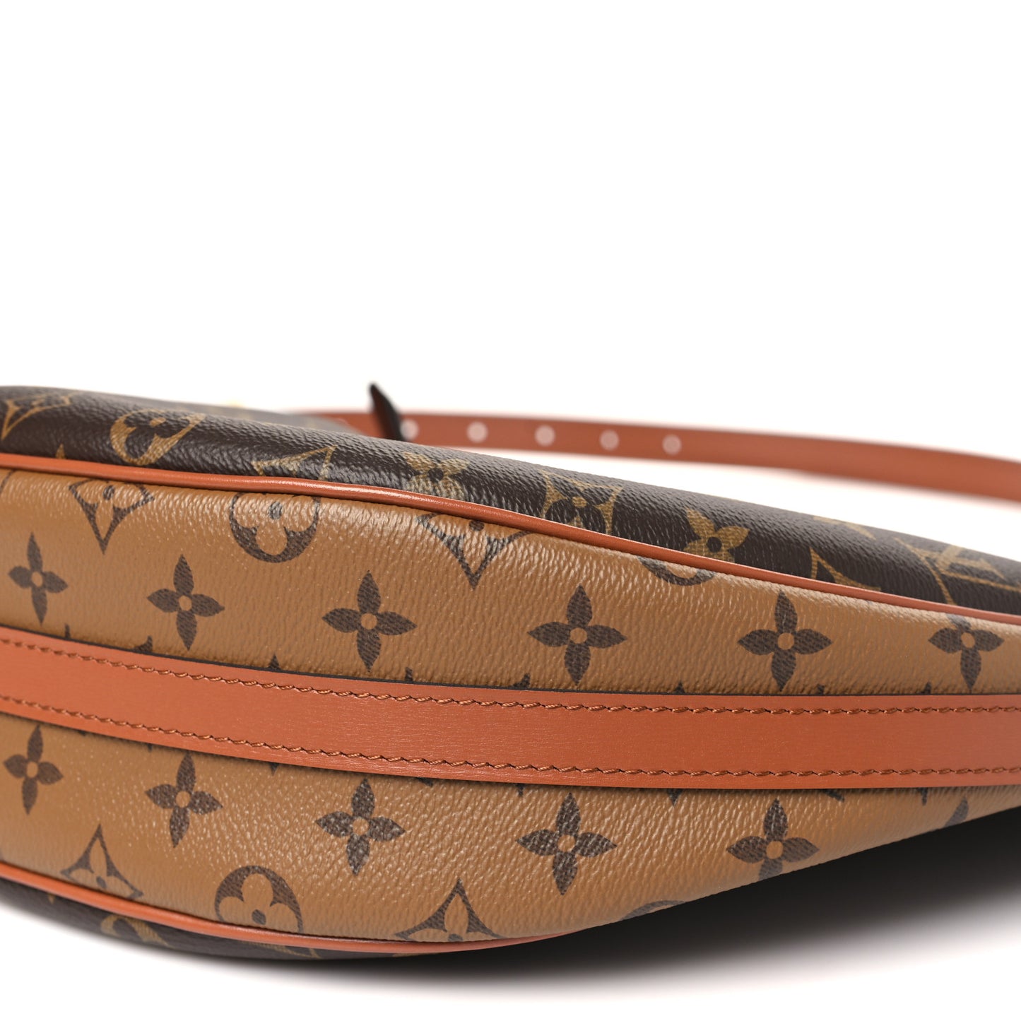 Reverse Monogram Loop Hobo