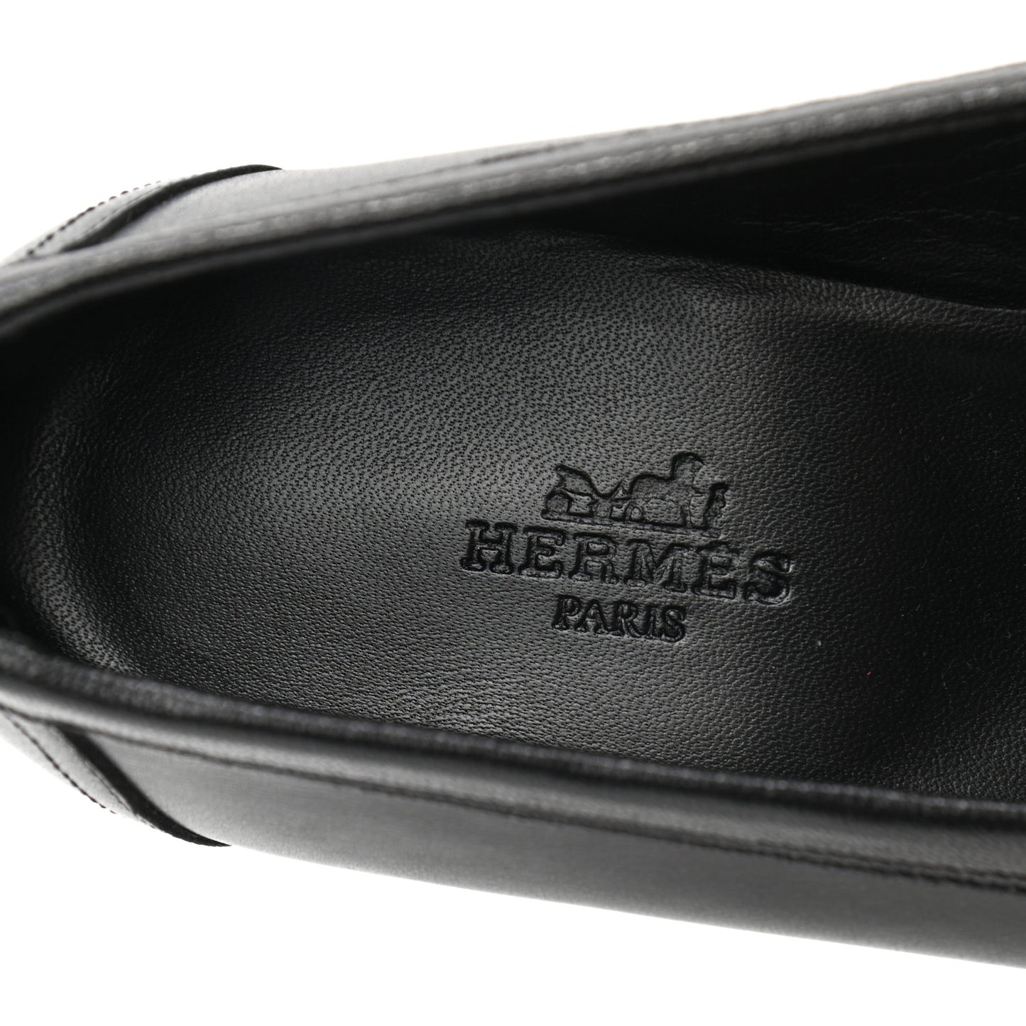 Goatskin Womens Royal Loafers 37 Black