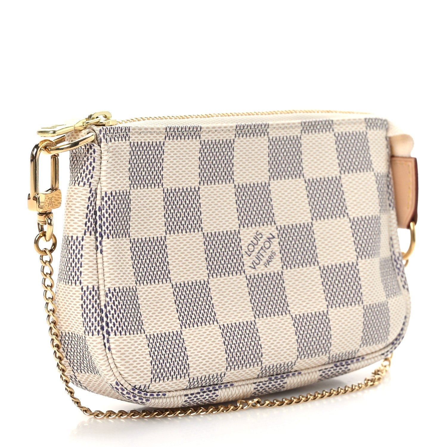Louis Vuitton Damier Azur Mini Pochette Accessories 2 of 8