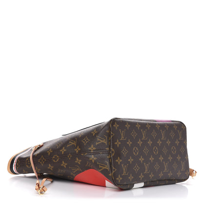 Louis Vuitton Monogram Game On Neverfull MM 3 of 9