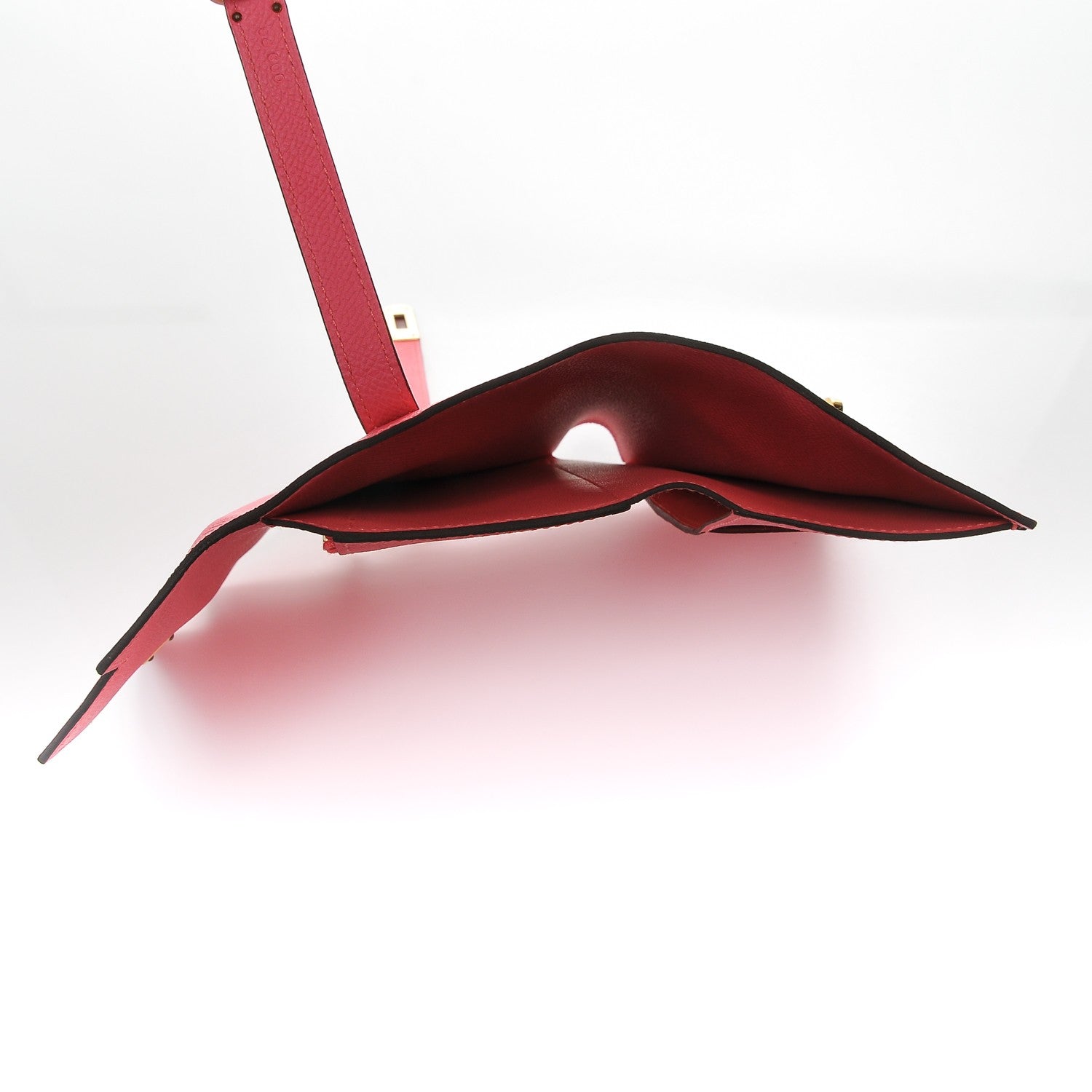 Hermes Epsom Kelly Medium Wallet Rose Azalee 12 of 15