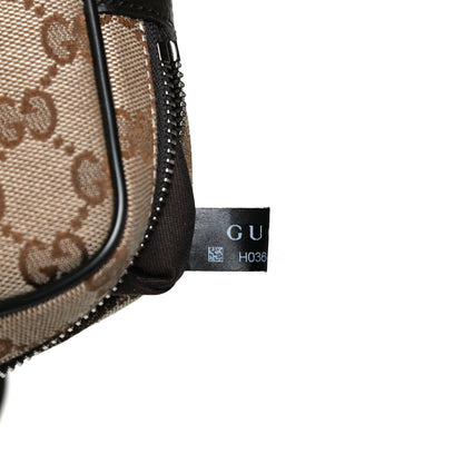 Gucci Monogram Belt Bag Dark Brown 8 of 11
