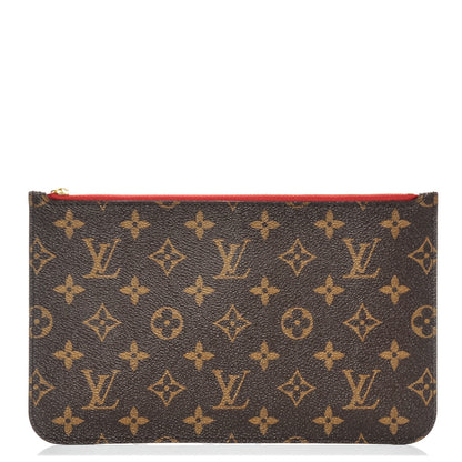 Louis Vuitton Monogram Neverfull MM GM Pochette Cherry 1 of 7