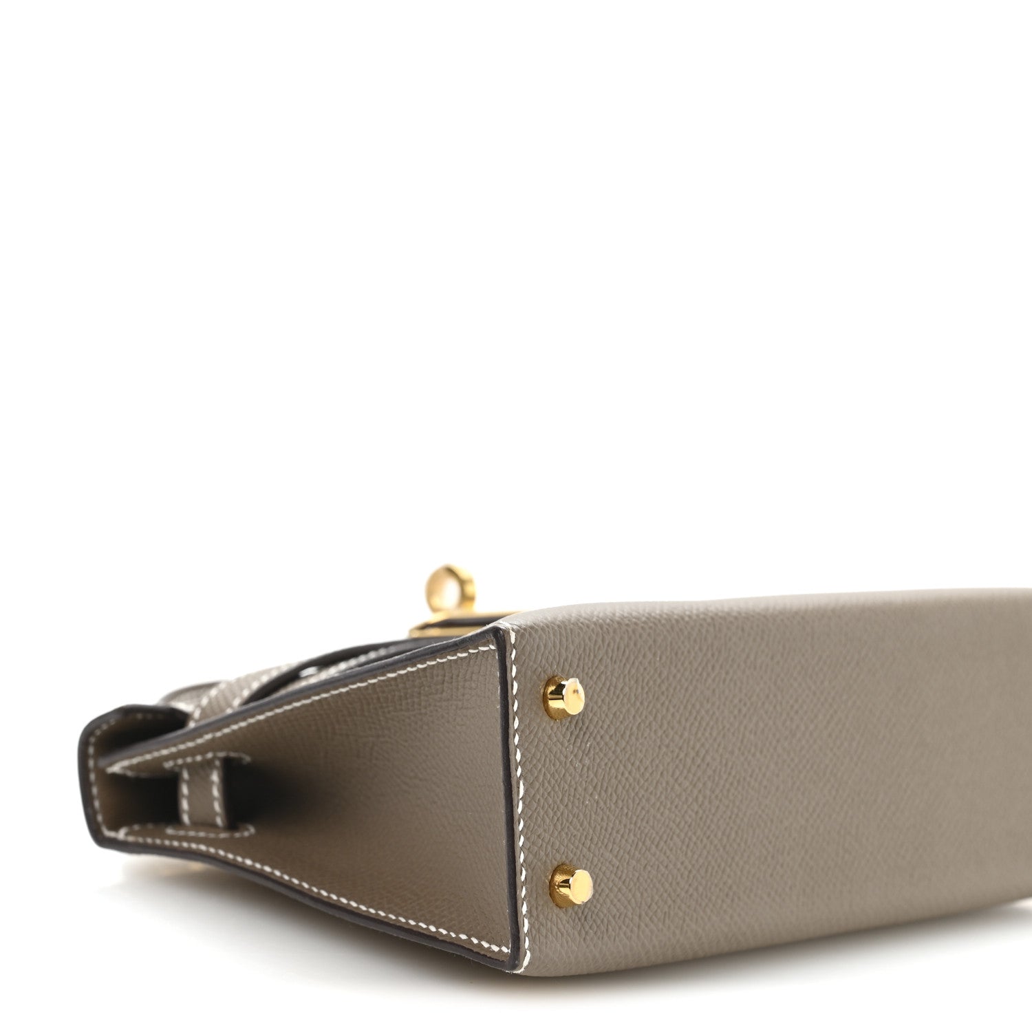 Hermes Epsom Mini Kelly Sellier 20 Etoupe 9 of 11