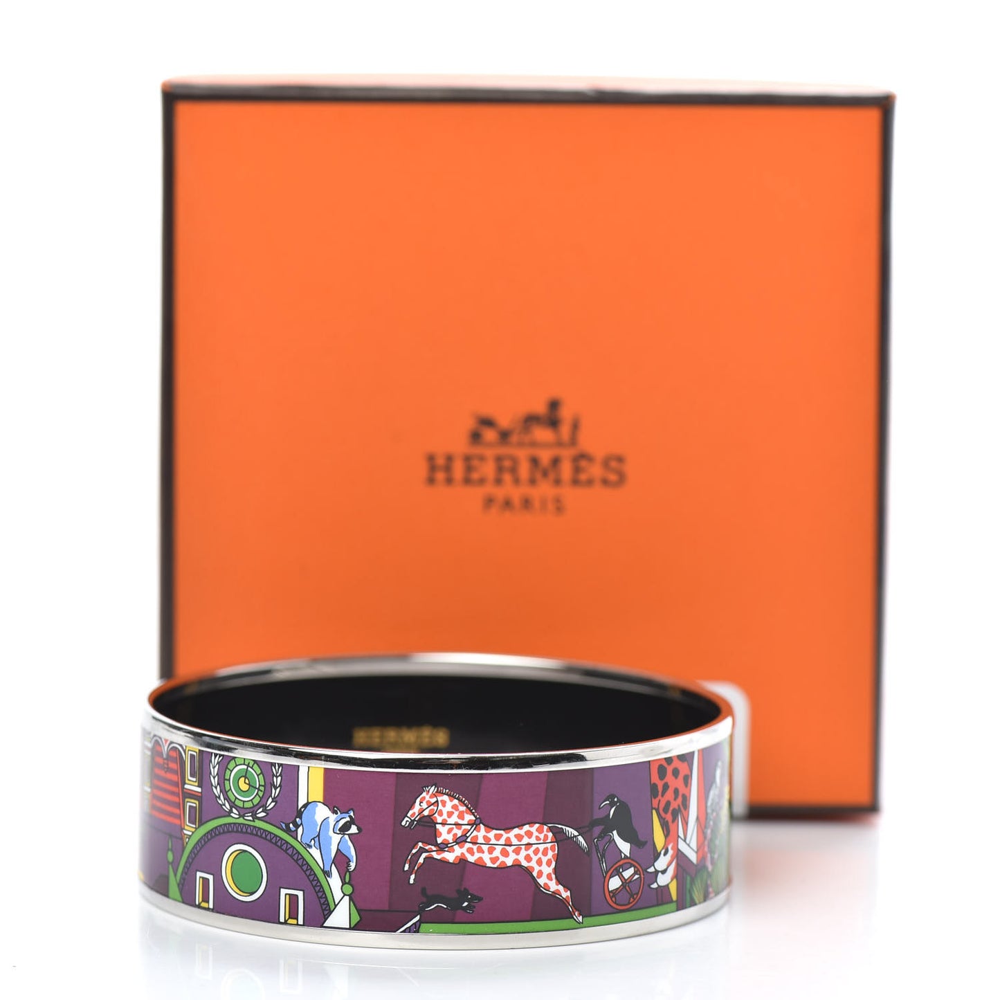 Enamel Printed Wide Animapolis Bracelet 70 Au Paradis