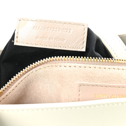 Saint Laurent Smooth Calfskin Le 5 A 7 Hobo Blanc Vintage 7 of 10