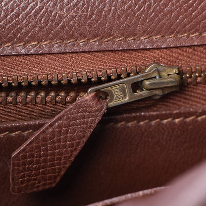 Hermes Courchevel Kelly Sellier 32 Chocolate 28 of 34