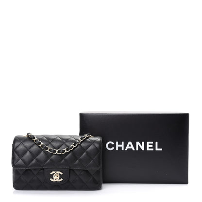 Chanel Caviar Quilted Mini Rectangular Flap Black 10 of 10