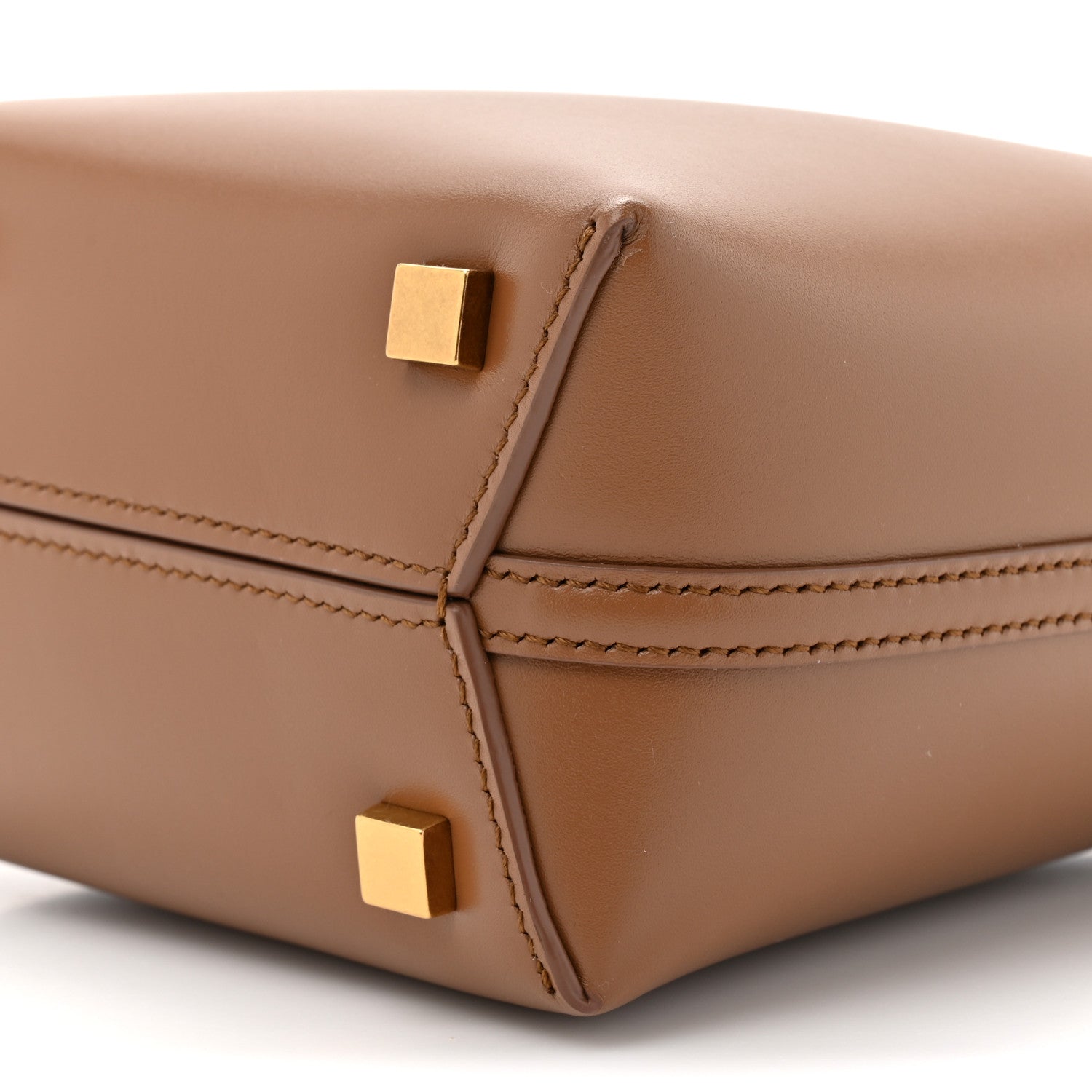 Saint Laurent Shiny Calfskin Le 37 Mini Bucket Bag Fox 9 of 10