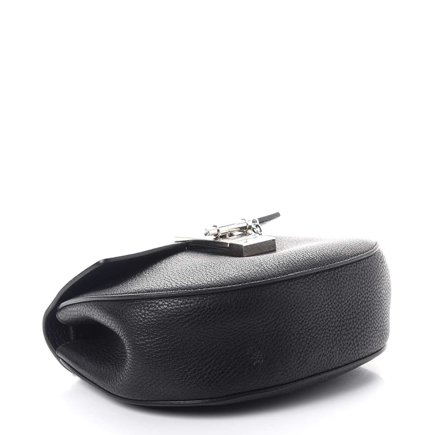 Chloe Grained Lambskin Mini Drew Shoulder Bag Black 4 of 10