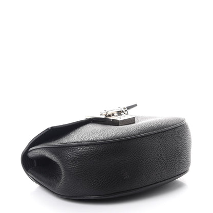 Chloe Grained Lambskin Mini Drew Shoulder Bag Black 4 of 10