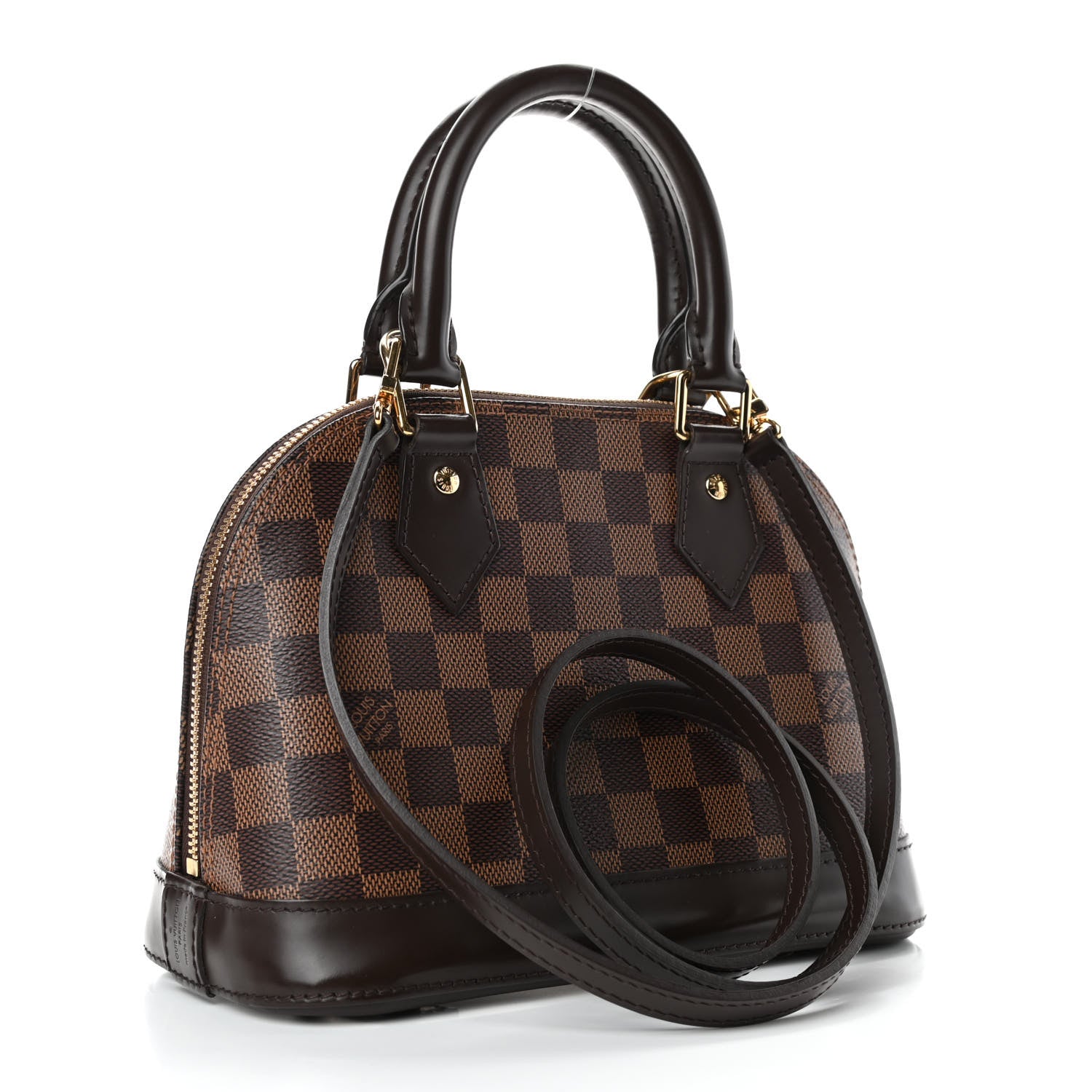 Louis Vuitton Damier Ebene Alma BB 2 of 4
