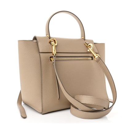Celine Grained Calfskin Micro Belt Bag Light Taupe 3 of 10