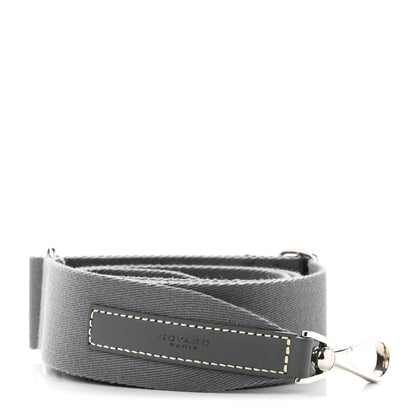Goyard Canvas Calfskin Adjustable Shoulder Strap Grey 1 of 4