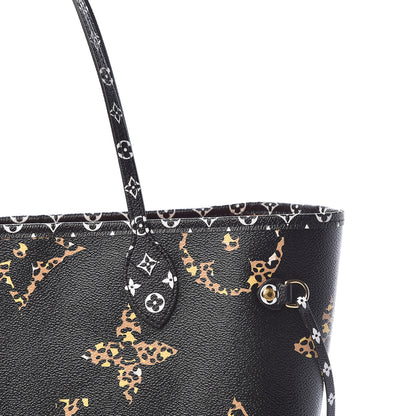 Louis Vuitton Monogram Giant Jungle Neverfull MM Black 10 of 10