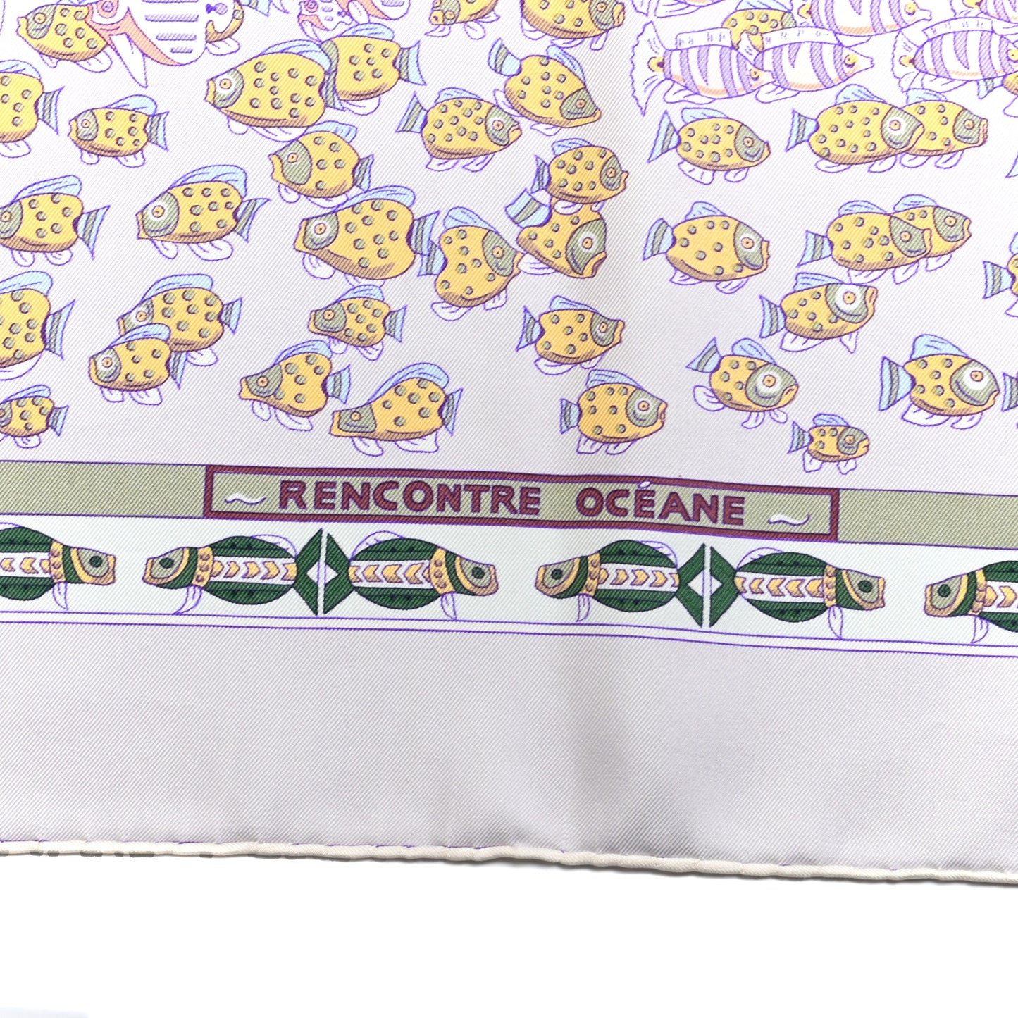Silk Rencontre Oceane Scarf 90