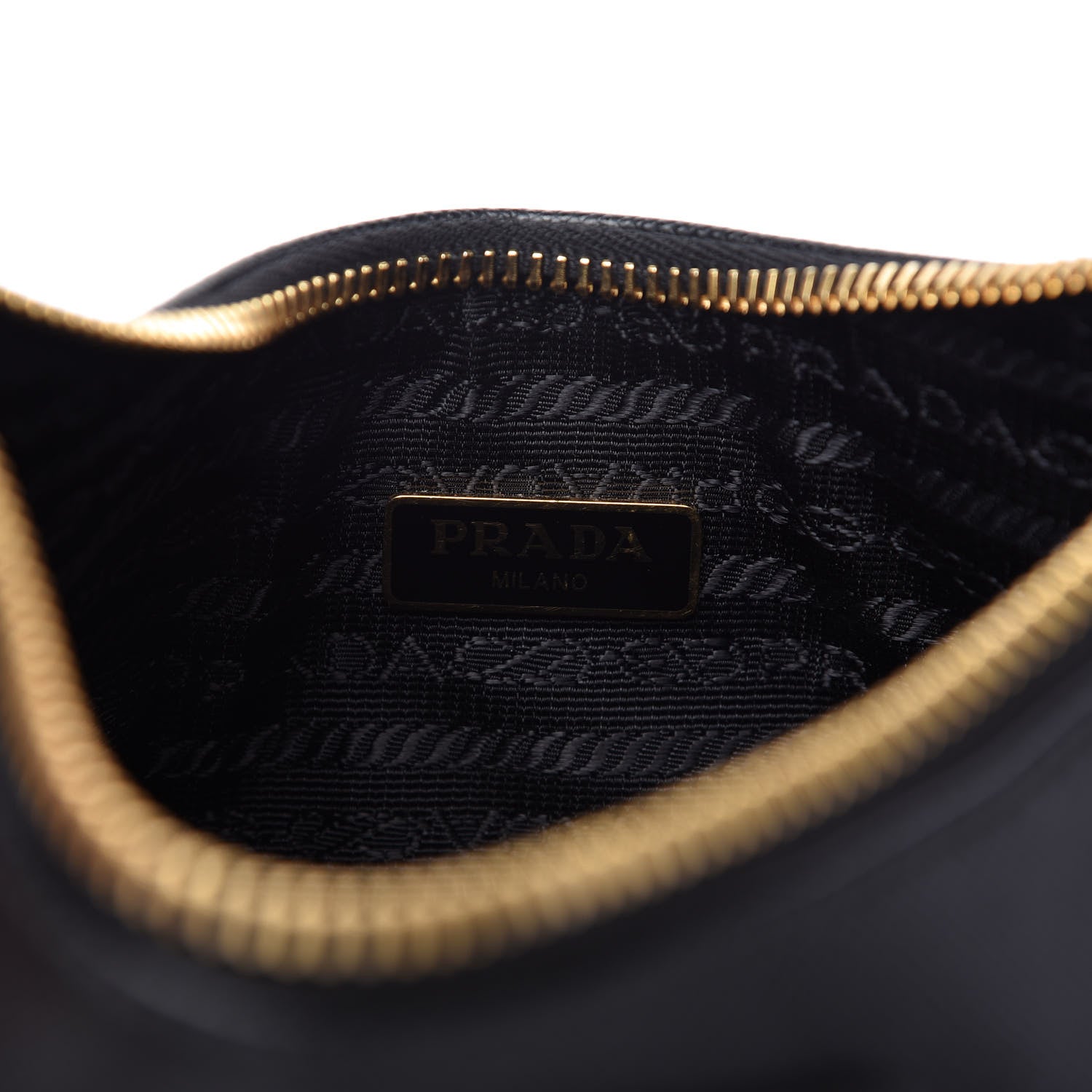 Prada Saffiano Lux Re-Edition 2005 Shoulder Bag Black 8 of 13