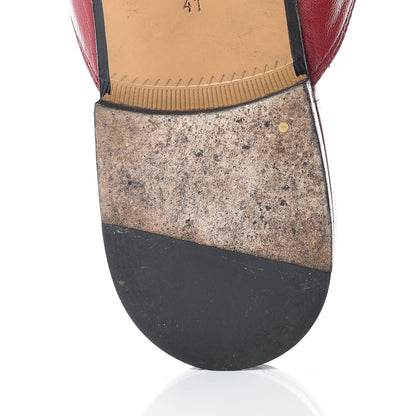 Gucci Malaga Kid Womens Princetown Slippers 41 Hibiscus Red 12 of 15