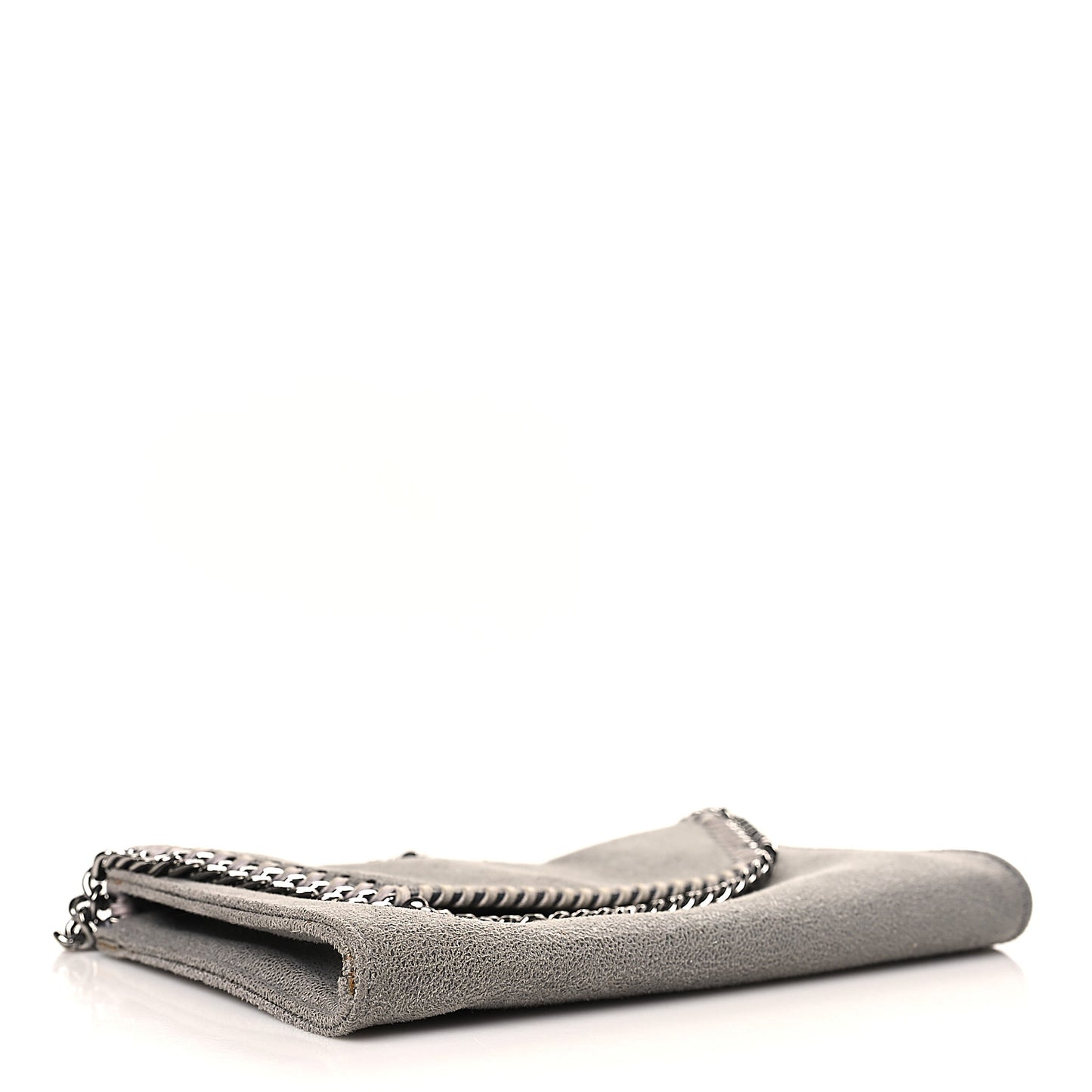Shaggy Deer Mini Falabella Crossbody Bag Grey