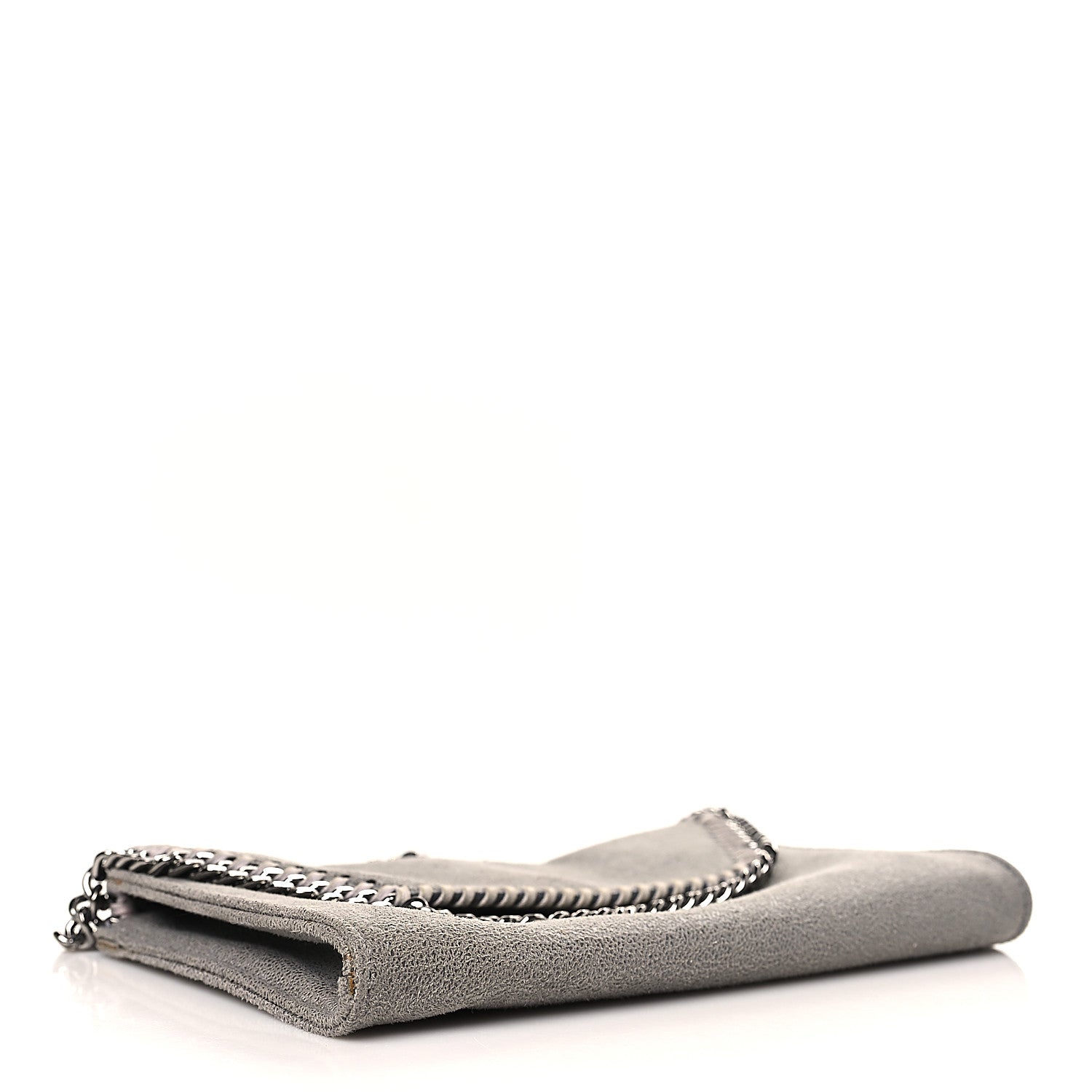 Stella McCartney Shaggy Deer Mini Falabella Crossbody Bag Grey 4 of 8