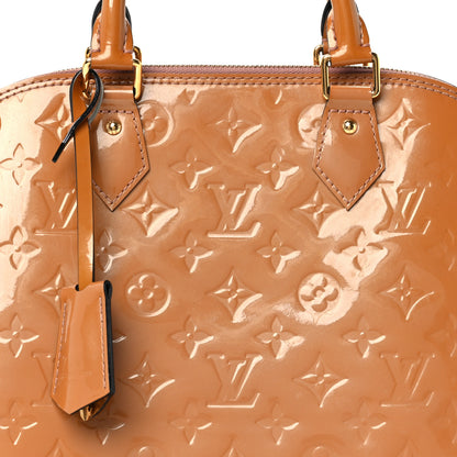 Louis Vuitton Vernis Alma PM Rose Velours 9 of 11