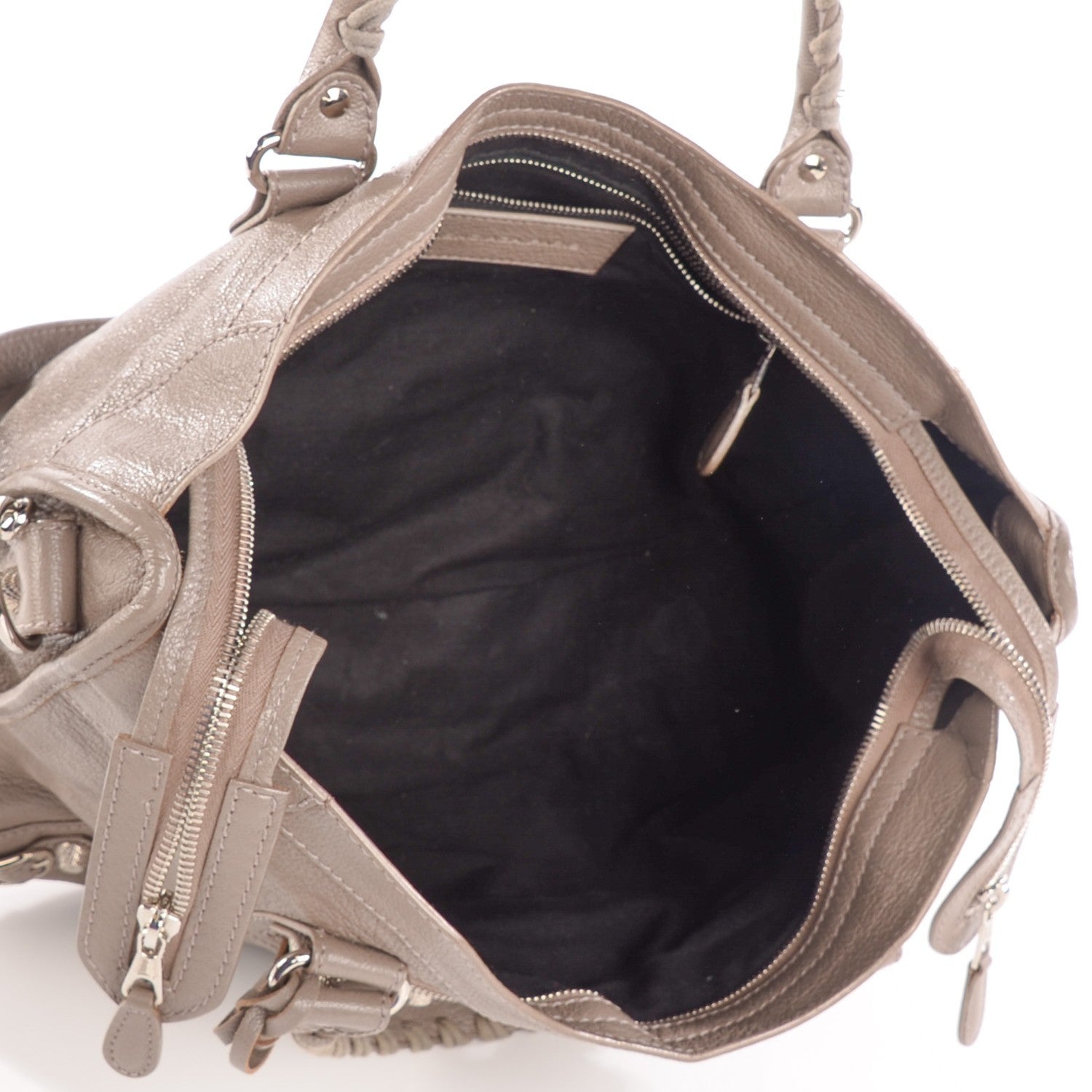 Balenciaga Chevre Hamilton Giant 12 Silver Hardware City Gris Poivre 5 of 9