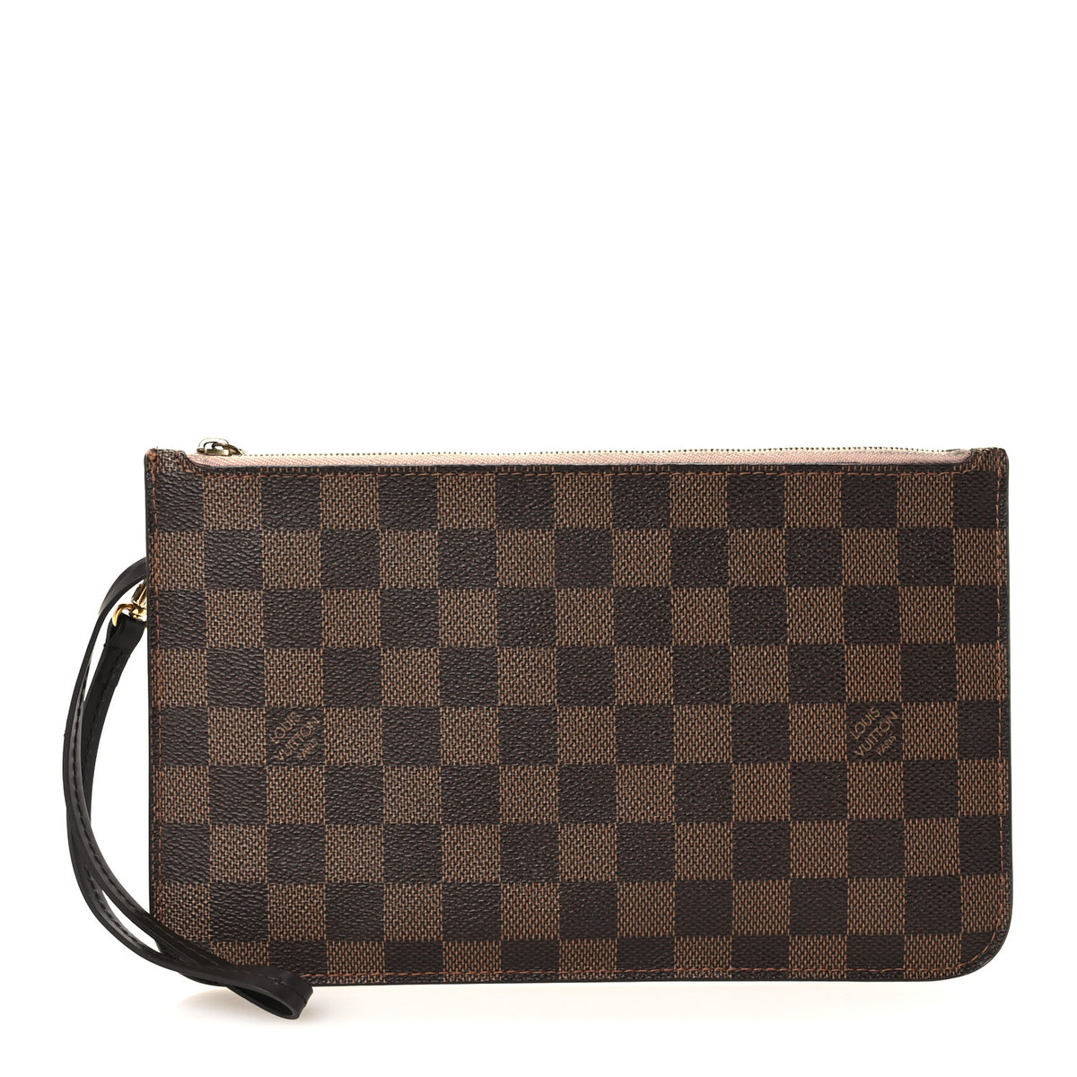 Damier Ebene Neverfull MM GM Pochette Rose Ballerine