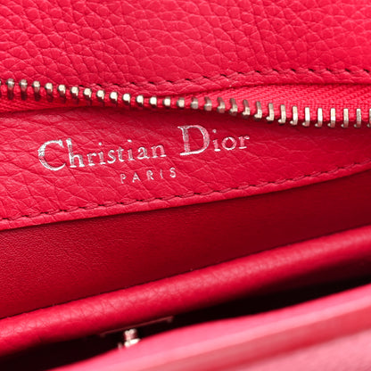 Christian Dior Supple Grained Calfskin Medium Open Bar Tote Pink 6 of 12