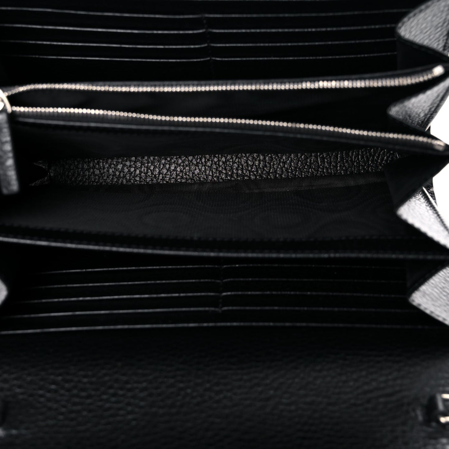Calfskin Mini Dionysus Chain Wallet Black