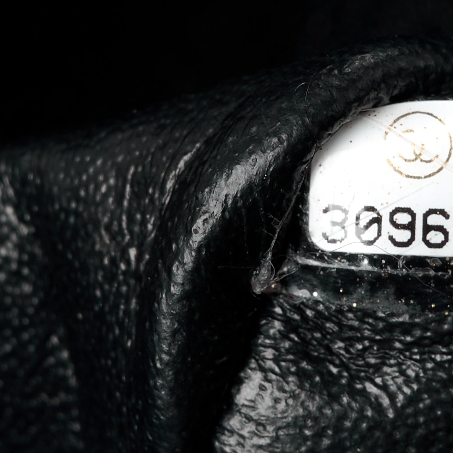 Lambskin Quilted Mini Coco Charms Rectangular Flap Black