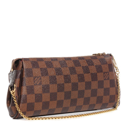 Louis Vuitton Damier Ebene Eva Clutch 3 of 7