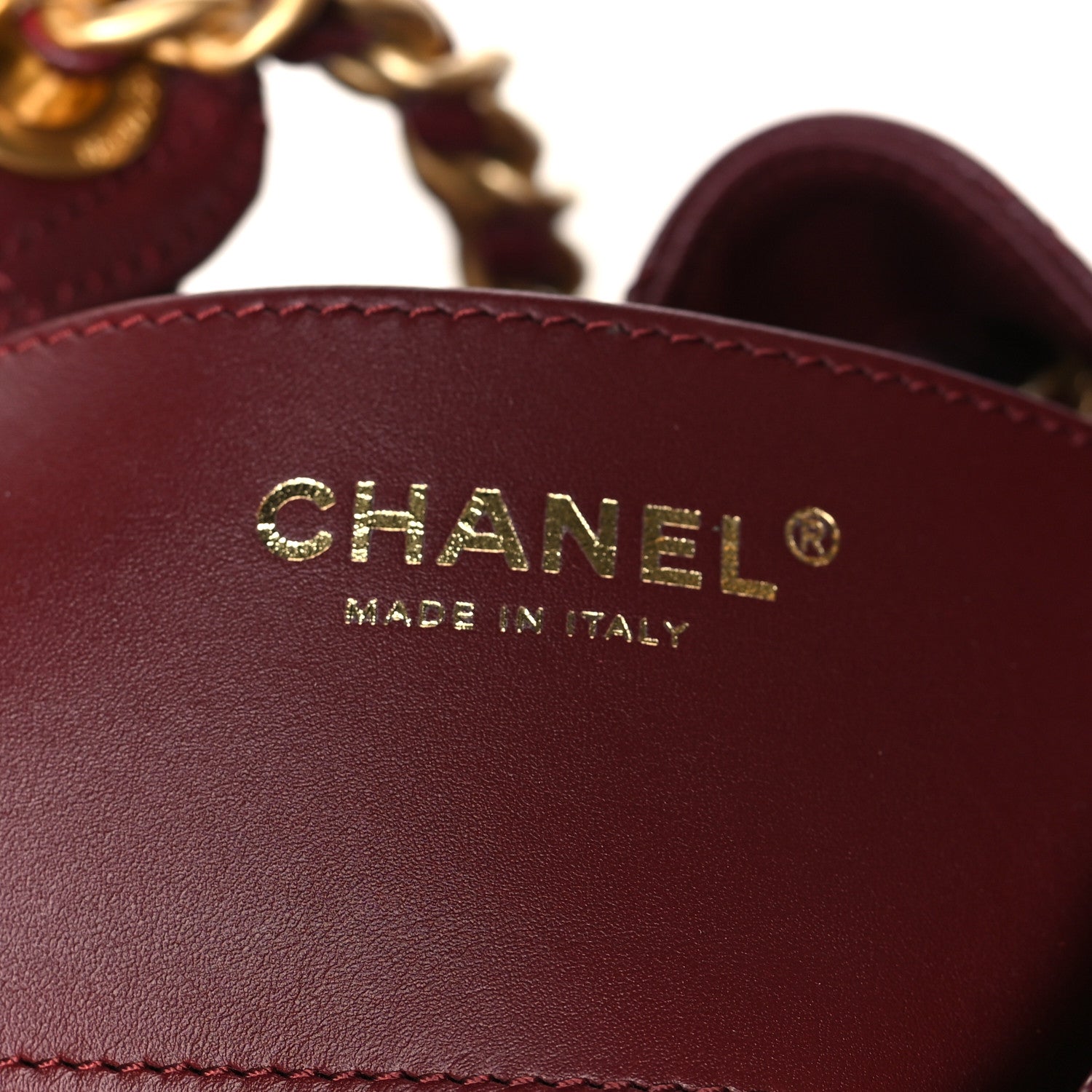 Chanel Caviar Quilted Medium Chanel 25 Handbag Burgundy 7 of 13
