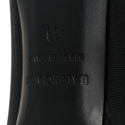 Balenciaga Stretch Cupro Nylon Jersey Knife Knot 110mm Pumps 39 Black 7 of 10