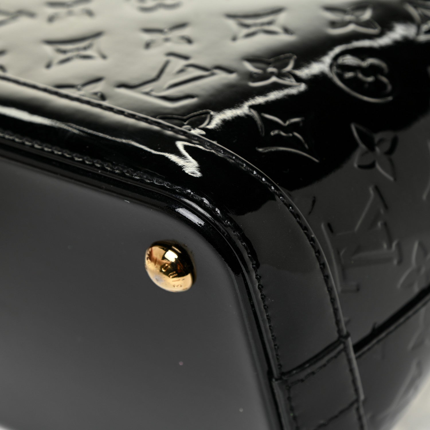 Louis Vuitton Vernis Lockit PM Black 15 of 17