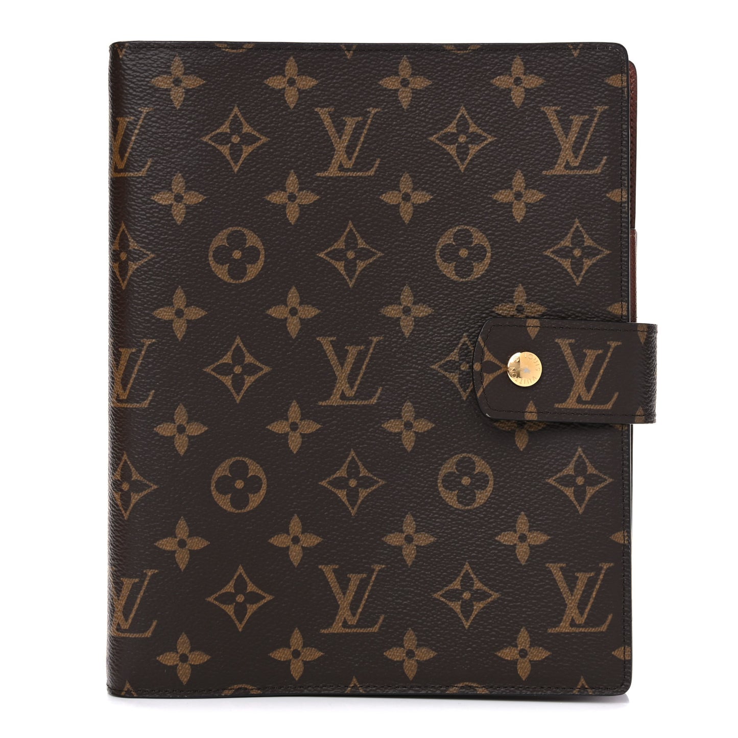 Monogram Large Ring Agenda Cover