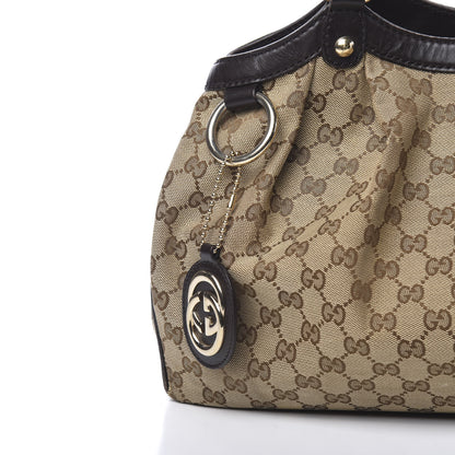 Gucci Monogram Medium Sukey Tote Dark Brown 9 of 16