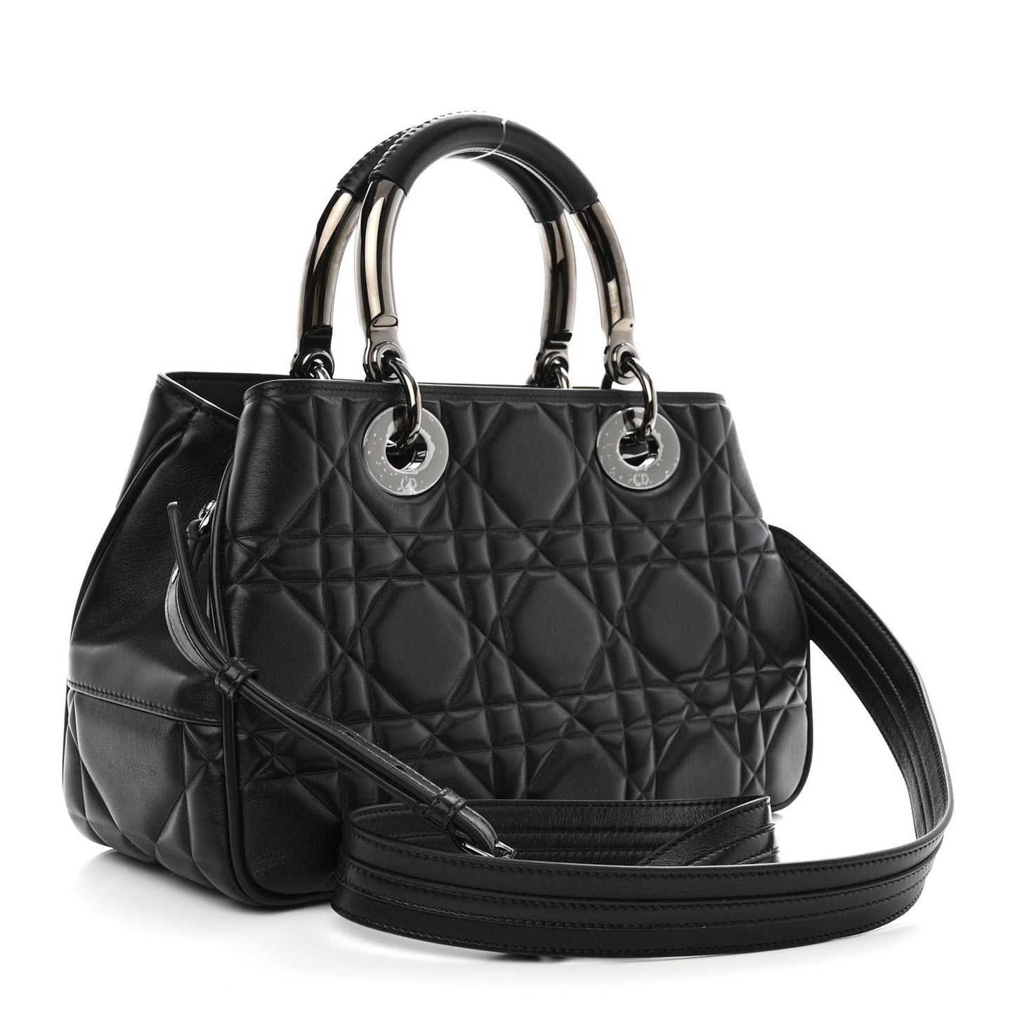 Lambskin Cannage The Lady 95.22 Black