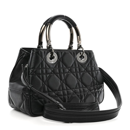 Christian Dior Lambskin Cannage The Lady 95.22 Black 3 of 11