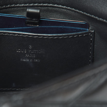 Louis Vuitton Lambskin Malletage GO-14 PM Black 6 of 11