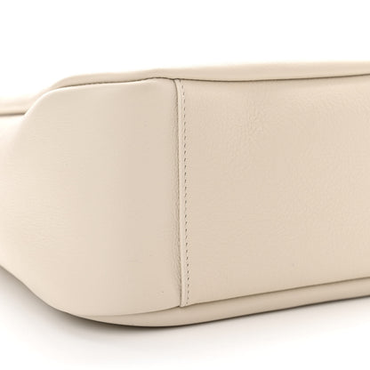 Saint Laurent Smooth Calfskin Small Le 5 A 7 Soft Hobo Blanc Vintage 9 of 10