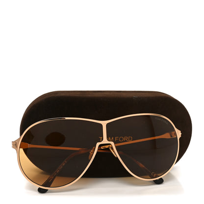 Tom Ford Metal Gaia Sunglasses TF1174 Yellow 7 of 7