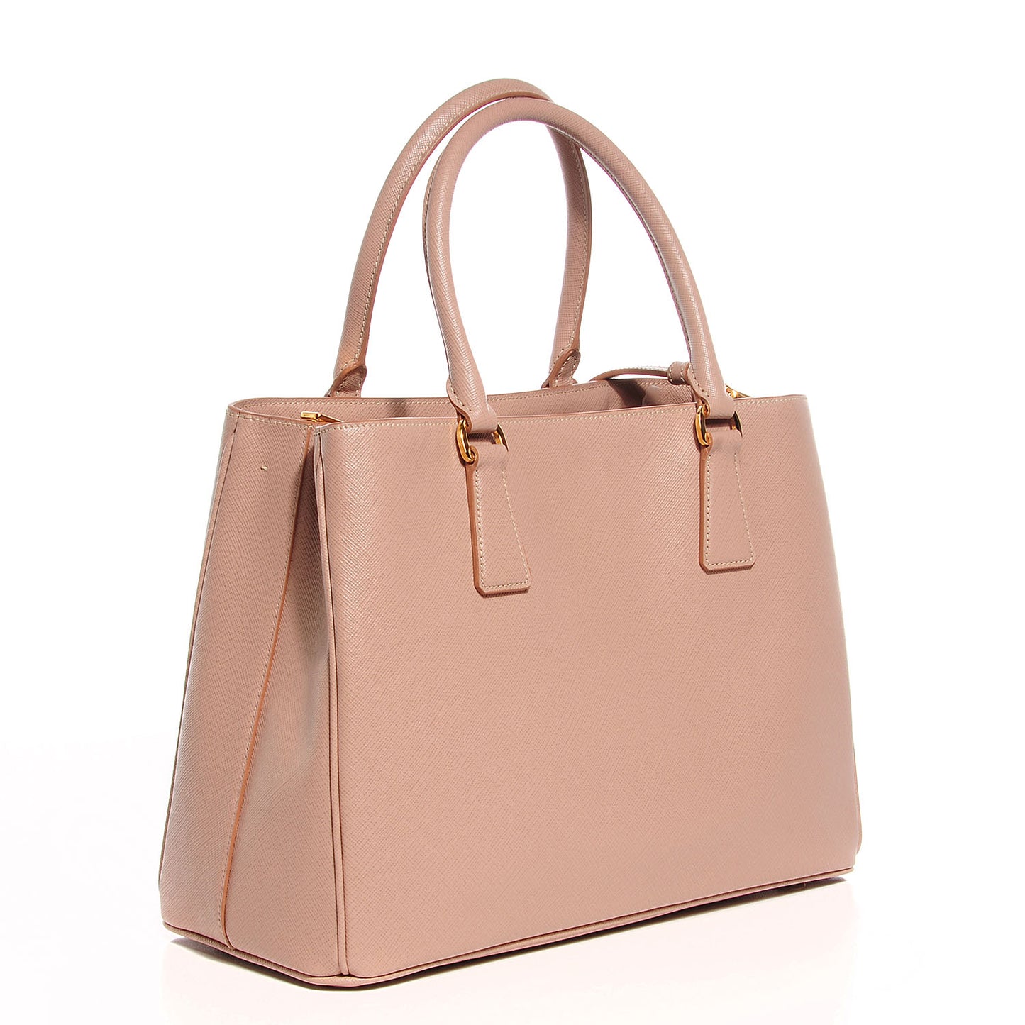 Saffiano Lux Medium Tote Cammeo