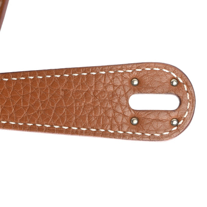 Hermes Taurillon Clemence Lindy 34 Gold 7 of 10