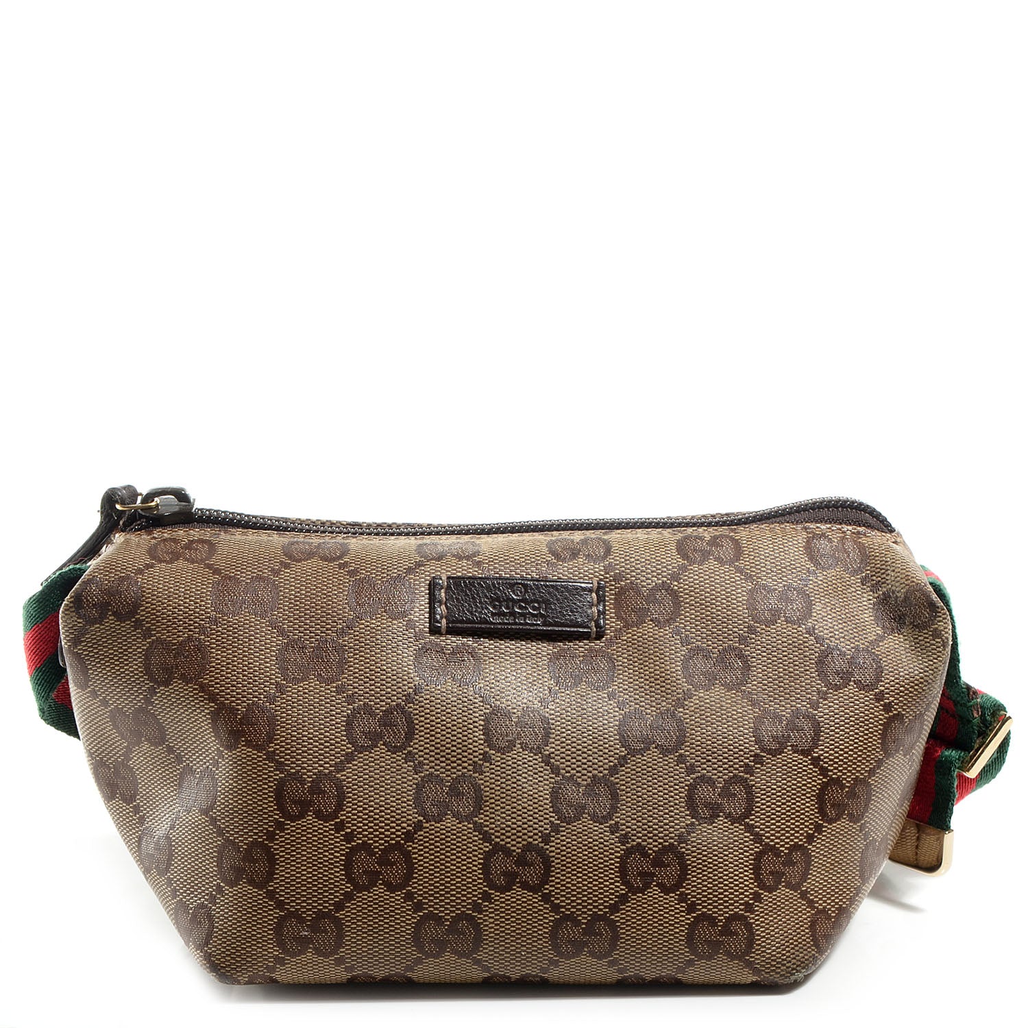 Gucci Crystal Cosmetic Case Brown 1 of 7