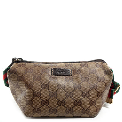 Gucci Crystal Cosmetic Case Brown 1 of 7