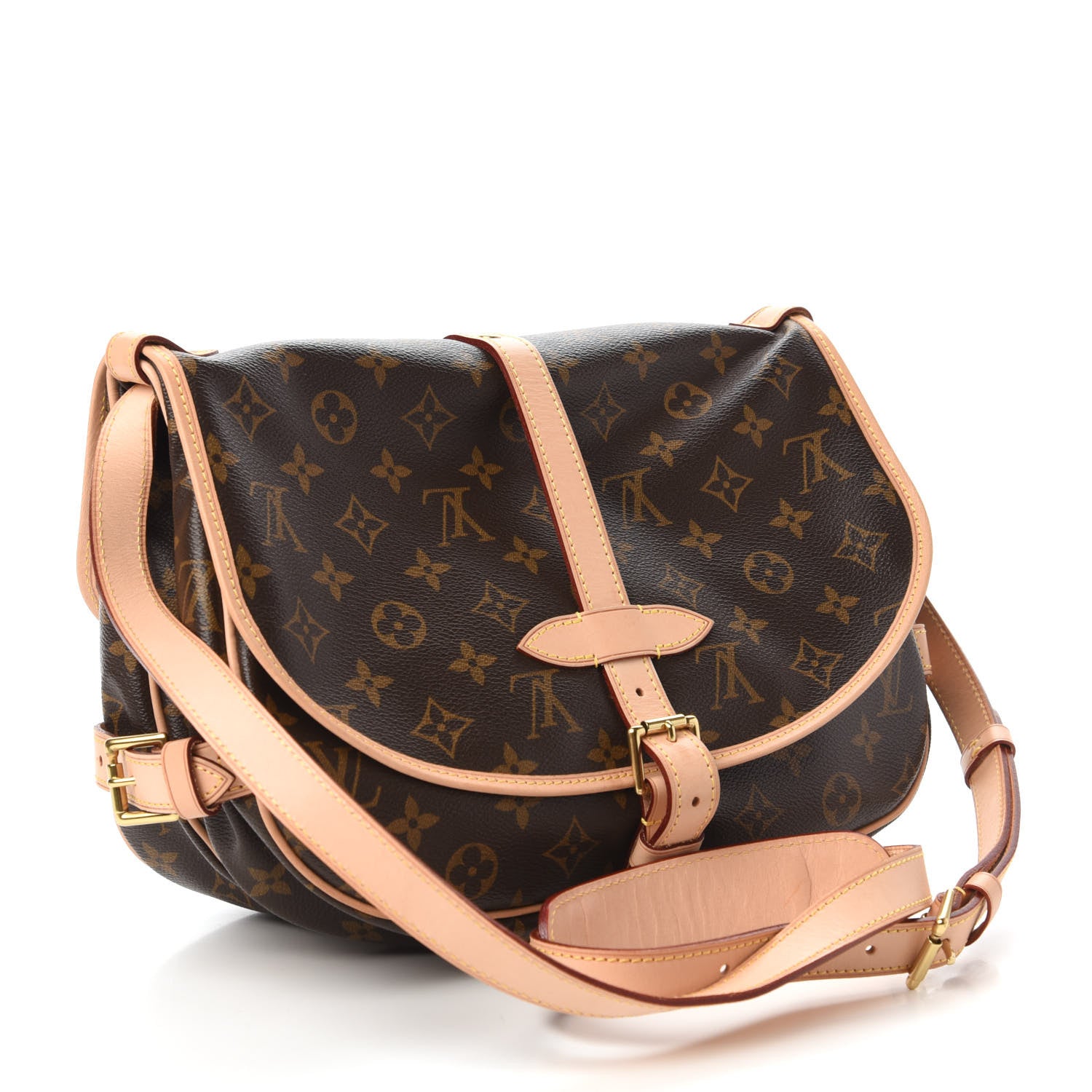 Louis Vuitton Monogram Saumur MM 3 of 9