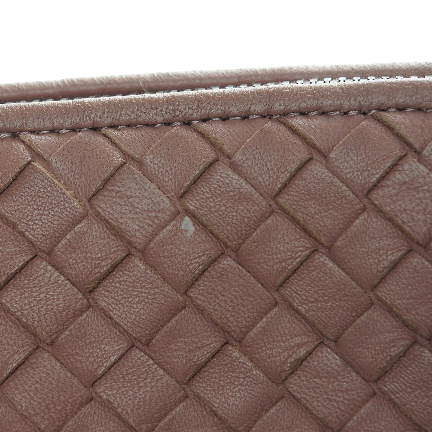 Nappa Intrecciato Pillow Crossbody Messenger Dusty Rose