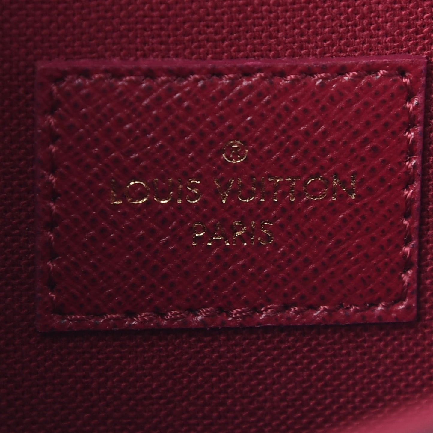 Monogram Pochette Felicie Chain Wallet Fuchsia