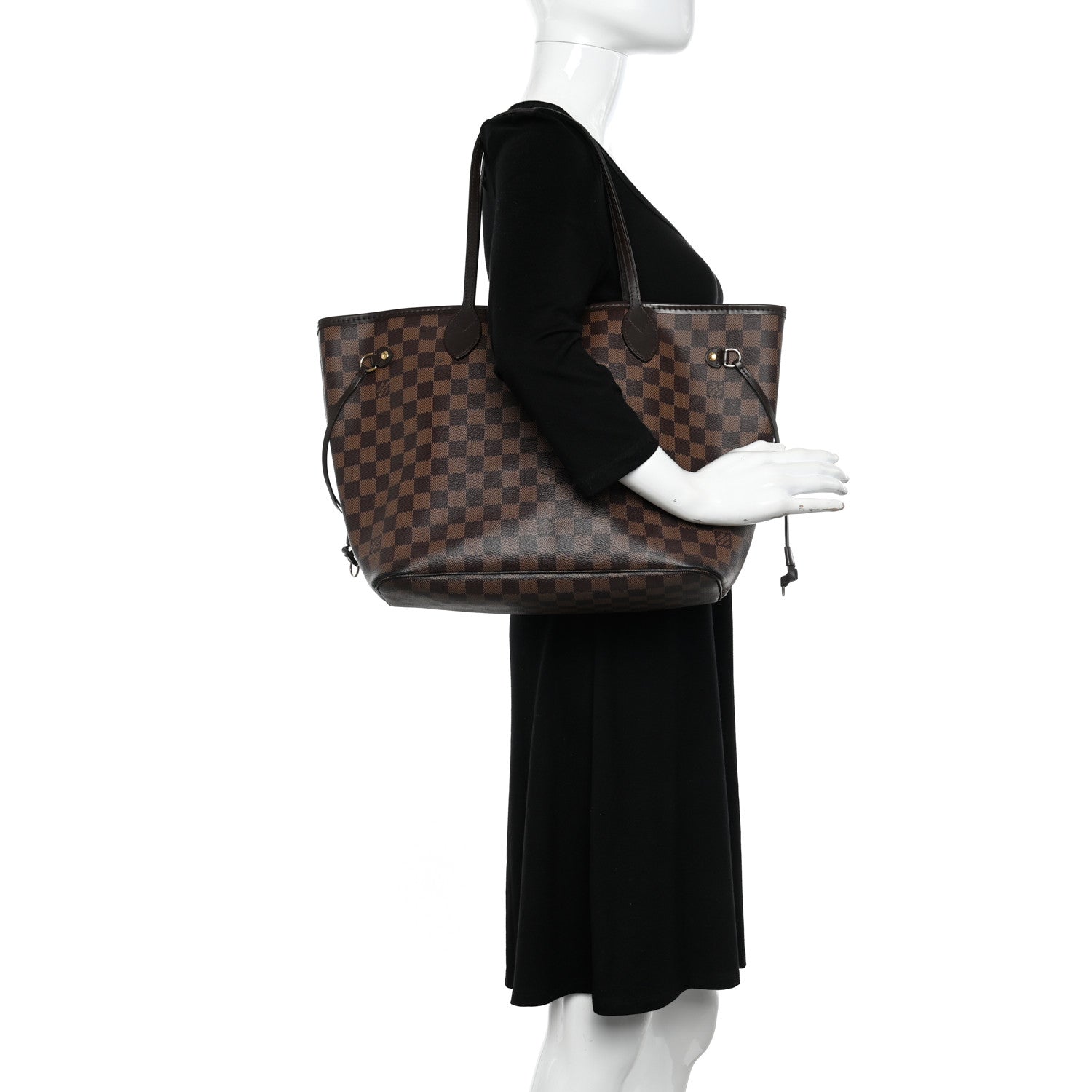 Louis Vuitton Damier Ebene Neo Neverfull MM 2 of 10