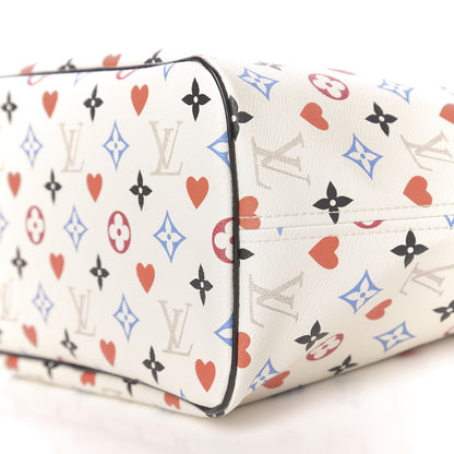 Louis Vuitton Game On Neverfull MM White 9 of 10